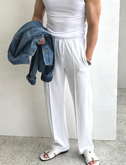 Stylish White Casual Sweatpant for Modern Men