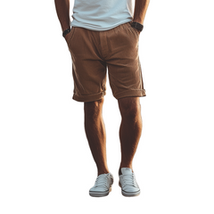 Men's Classic Casual Fashion Elastic Waist Corduroy Shorts 95457394K