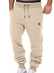 Men's Casual Jogger Pants with Adjustable Drawstring and Side Pockets
