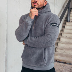 Cozy Fleece Hoodie for Men - Perfect for Casual and Outdoor Wear