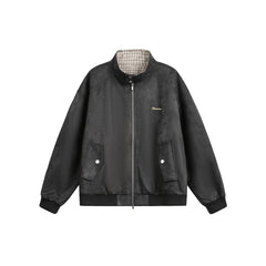 Stylish Vintage Bomber Jacket for Men - Perfect for Casual and Outdoor Wear