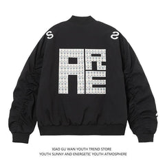 Stylish Embroidered Bomber Jacket for Men - Perfect for Casual and Trendy Looks