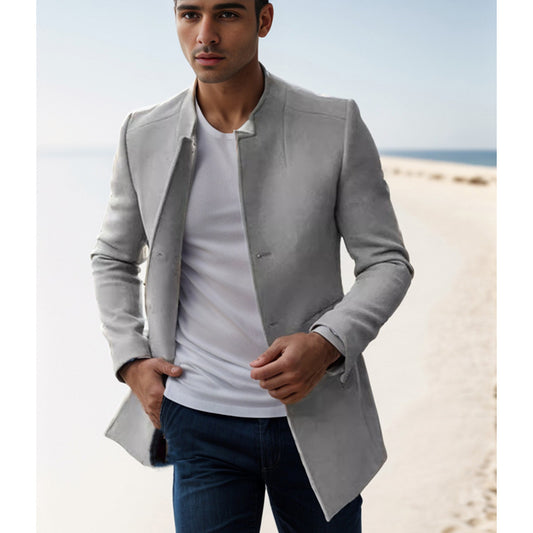 Stylish Camel Blazer For Men - Perfect For Casual And Formal Occasions
