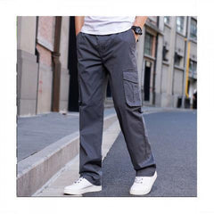 Men's Multi-Pocket Cargo Pants for Outdoor Adventures