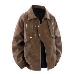 Stylish Bomber Jacket For Men - Perfect For Casual And Outdoor Wear