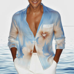 Men's Hawaiian Fashion Lightweight Comfortable Printed Shirt MTA0397D1U