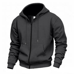 Stylish Zip-Up Hoodie for Men - Perfect for Casual and Sporty Looks