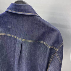 Stylish Patchwork Denim Shirt for Men - Perfect for Casual and Trendy Looks