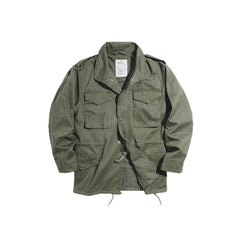 Military-Style Utility Jacket for Men - Perfect for Casual and Outdoor Adventures