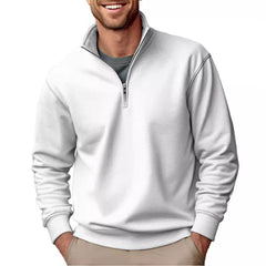 Men's Stylish Quarter-Zip Pullover for Casual and Active Wear