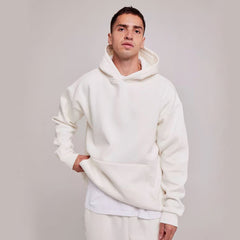 Oversized Hoodie with Stylish Layering Design for Men