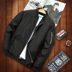 Men's Military-Style Bomber Jacket - Stylish And Functional For Everyday Wear
