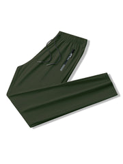 Men's Elastic and Breathable Zipper Pocket Jogger Pants for Active Wear