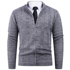 Men's Stylish Half-Zip Sweater for Modern Gentlemen