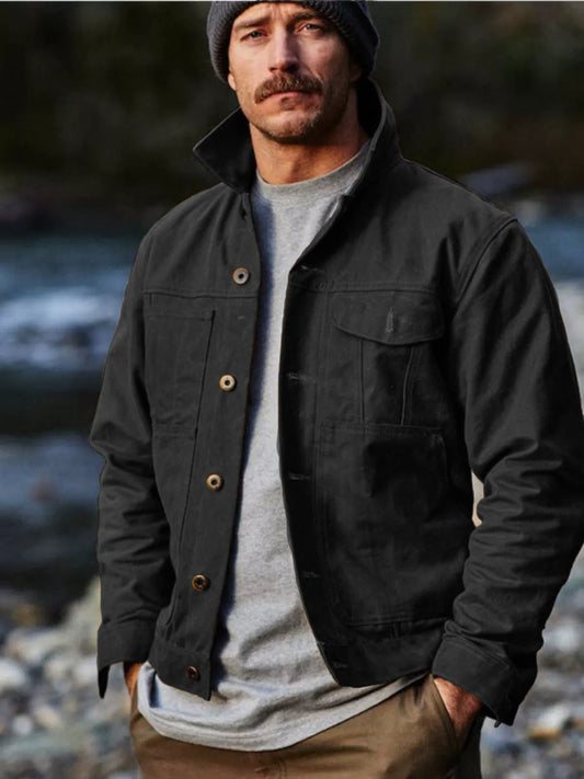 Versatile Men's Jacket for Outdoor Adventures