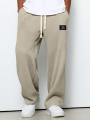 Comfortable Waffle Knit Lounge Pants for Men - Perfect for Casual Wear