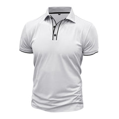 Men's Stylish Olive Green Polo Shirt - Perfect for Casual and Formal Occasions