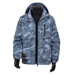 Camouflage Hooded Jacket for Men - Perfect for Outdoor Adventures and Casual Wear