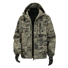 Camouflage Hooded Jacket for Men - Perfect for Outdoor Adventures and Casual Wear