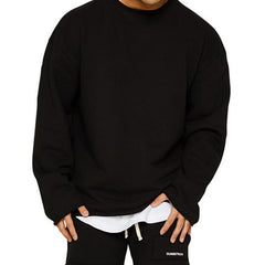 Men's Round Neck Loose Fit Casual Sweatshirt 16815807Z