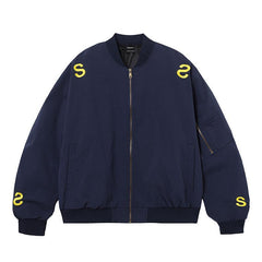 Stylish Embroidered Bomber Jacket for Men - Perfect for Casual and Trendy Looks