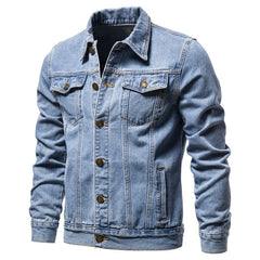 Stylish Denim Jacket for Men - Perfect for Casual and Outdoor Wear