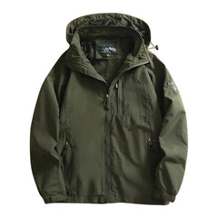 Men's Outdoor Hooded Jacket - Perfect for Hiking and Casual Wear