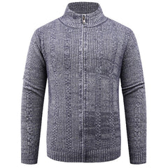 Men's Stylish Half-Zip Sweater for Modern Gentlemen