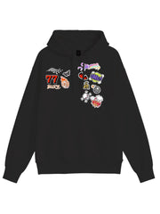 Trendy Graphic Hoodie with Bold Pop Art Design for Casual Wear