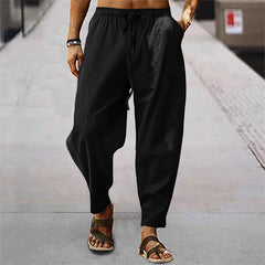 Men's Casual Drawstring Harem Pants - Perfect for Summer and Everyday Wear