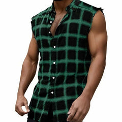 Men's Skin-friendly Breathable Retro Printed Vest MTA2405C6U
