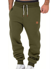 Men's Casual Jogger Pants with Adjustable Drawstring and Side Pockets