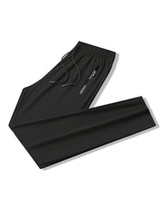Men's Elastic and Breathable Zipper Pocket Jogger Pants for Active Wear