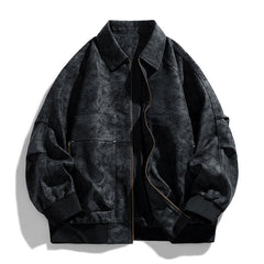 Stylish Brown Bomber Jacket for Men - Perfect for Casual and Outdoor Wear