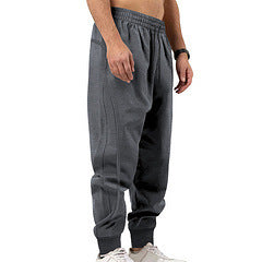 Men's Casual Jogger Pants with Adjustable Drawstring for Comfort and Style