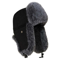 Men's Windproof And Cold-proof Plus Velvet And Thickened Ear Protection Hat 94047823U