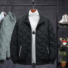 Men's Quilted Jacket - Stylish and Warm Winter Outerwear for Everyday Use