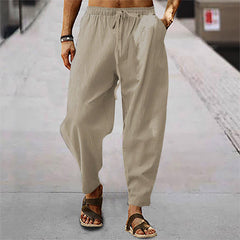 Men's Casual Drawstring Harem Pants - Perfect for Summer and Everyday Wear