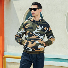 Camouflage Hoodie - Stylish and Versatile Pullover for All Seasons