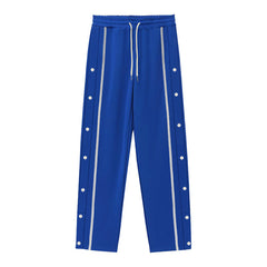 Stylish Side-Button Sweatpants for Men - Perfect for Casual and Sporty Looks