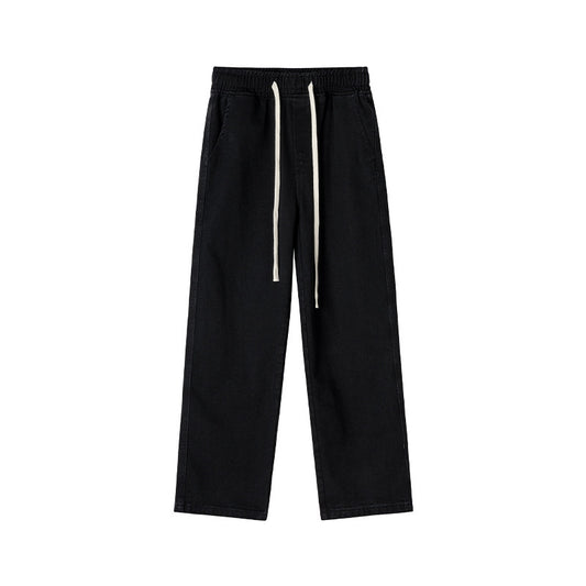 Classic Straight Fit Denim Jeans for Men - Perfect for Casual and Workwear