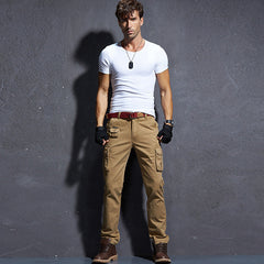 Camouflage Cargo Pants for Men - Perfect for Outdoor Adventures and Casual Wear