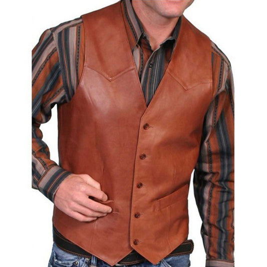 Classic Western Style Vest for Men - Perfect for Casual and Formal Occasions