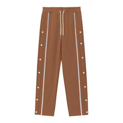 Stylish Side-Button Sweatpants for Men - Perfect for Casual and Sporty Looks