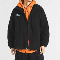 Versatile High-Collar Jacket For Outdoor Adventures