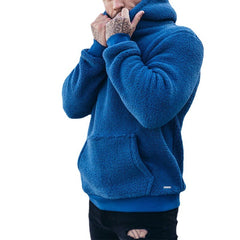 Cozy Fleece Hoodie for Men - Perfect for Casual and Outdoor Wear