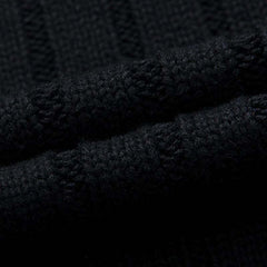 Men's Casual Stand Collar Zipper Slim Fit Knit Cardigan 87999873M