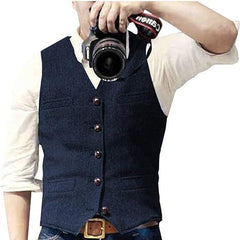 Men's Business Casual Simple Suit Vest MTA3184C2P