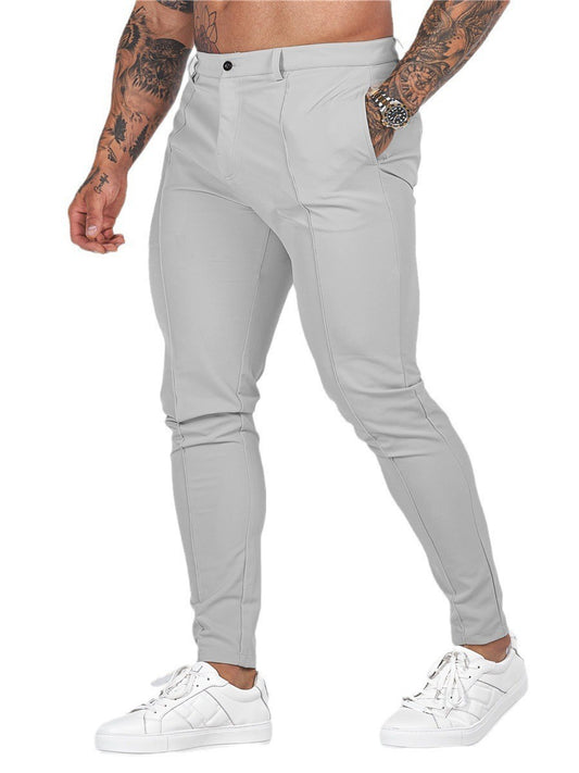 Stylish Slim Fit Trousers for Men - Perfect for Casual and Formal Occasions