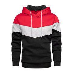 Stylish Color Block Hoodie for Men - Perfect for Casual Wear and Layering